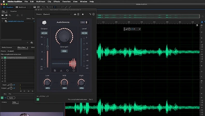 Manual editing using software