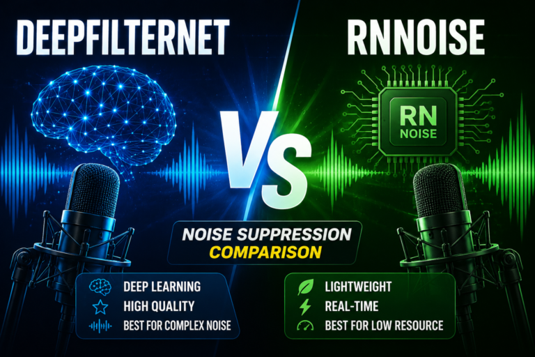 DeepFilterNet vs RNNoise: Which AI Noise Model Is Better?