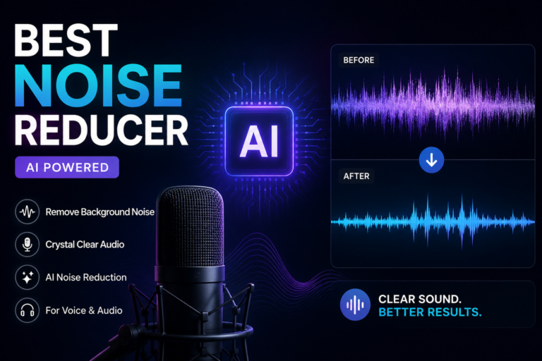 Noise Reducer AI best free online noise reducer tool interface 2026